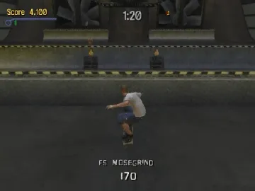 Tony Hawk's Pro Skater 3 screen shot game playing